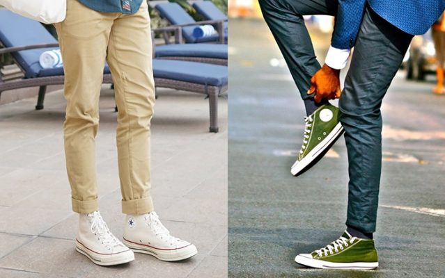  phối đồ với Converse